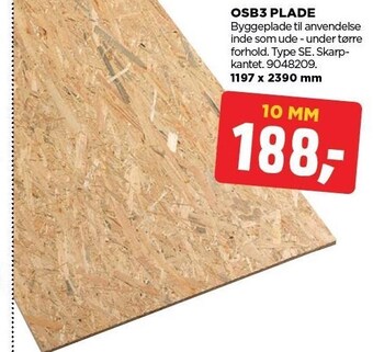 jem & fix Osb3 plade tilbud