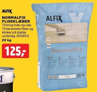 Normalfix fliseklæber