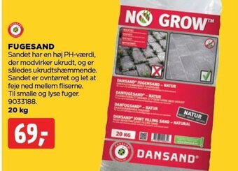 jem & fix FUGESAND tilbud