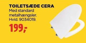 jem & fix TOILETSÆDE CERA tilbud
