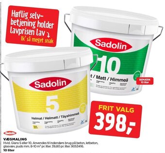 jem & fix VÆGMALING tilbud