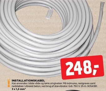 INSTALLATIONSKABEL