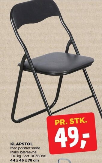 jem & fix KLAPSTOL tilbud