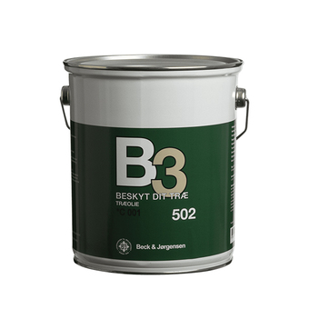 Bestilmaling.dk B&j 502 b3 træolie 9 liter tilbud
