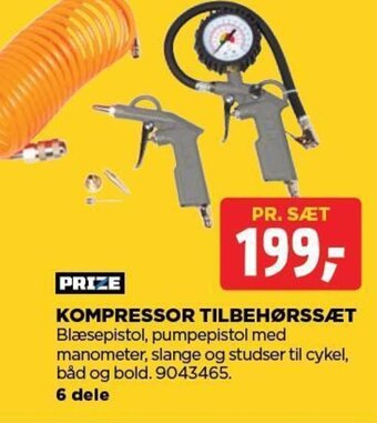 jem & fix KOMPRESSOR TILBEHØRSSÆT tilbud