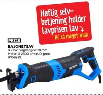 jem & fix BAJONETSAV tilbud