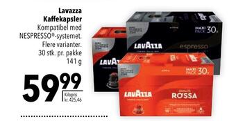 Citti Lavazza kaffekapsler tilbud