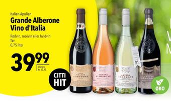 Citti Grande alberone vino d'italia tilbud