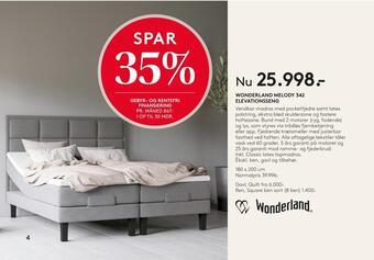 SENG Wonderland melody 342 elevationsseng tilbud