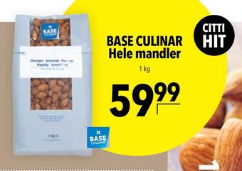Citti Base culinar hele mandler tilbud