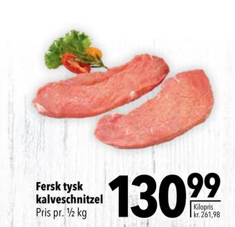 Citti Fersk tysk kalveschnitzel tilbud