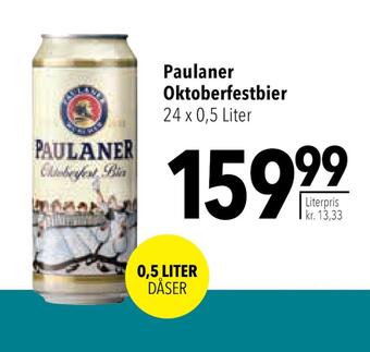 Citti Paulaner oktoberfestbier tilbud