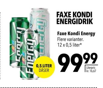 Citti Faxe kondi energy tilbud