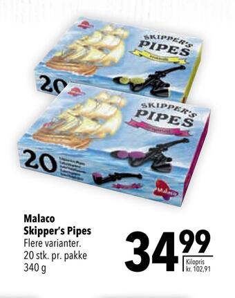 Citti Malaco skipper's pipes tilbud