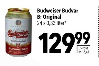 Citti Budweiser budvar b: original tilbud