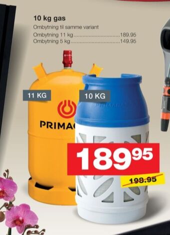 Bauhaus Primagaz gasflaske tilbud