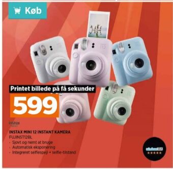 Power Instax kamera tilbud