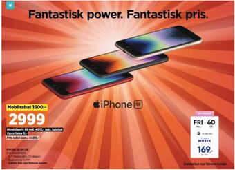 Power Iphone se mobiltelefon tilbud
