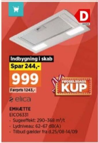 Power Elica emhætte tilbud