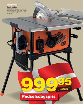 Bauhaus Black&decker bordrundsav tilbud