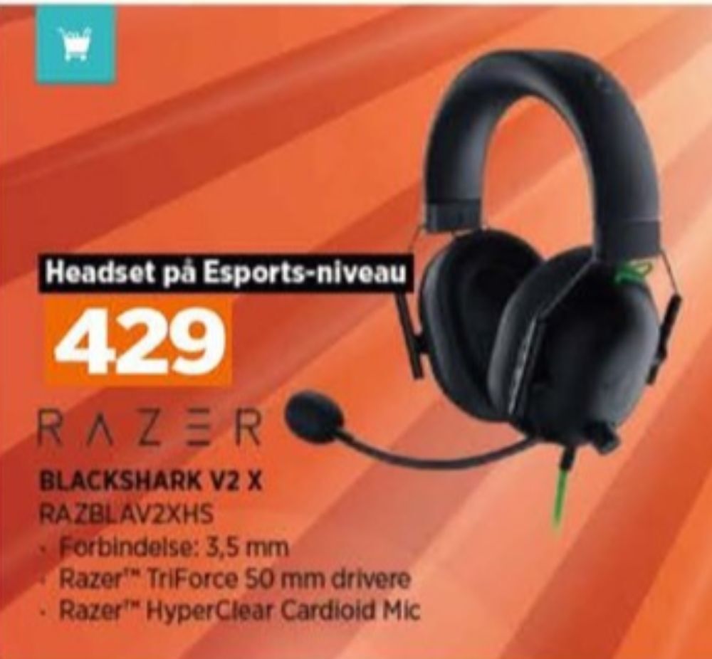 Razer headset tilbud hos Power