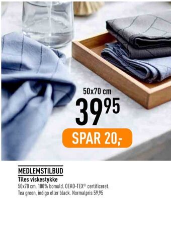 Imerco Södahl viskestykke tilbud
