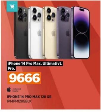 Power Iphone 14 pro max mobiltelefon tilbud