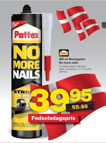 Pattex montagelim