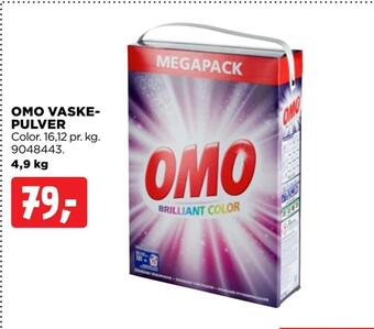 jem & fix Omo vaskepulver tilbud