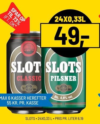Priss SLOTS 24X0,33 L tilbud