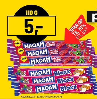 Priss MAOAM BLOXX 5X22 G tilbud