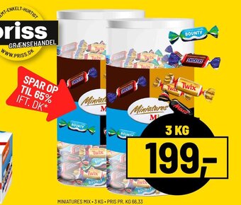 Priss MINIATURES MIX 3 KG tilbud