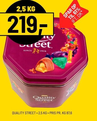Priss QUALITY STREET 2,5 KG tilbud