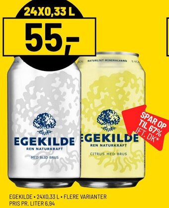 Priss EGEKILDE 24X0,33 L. tilbud