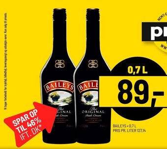 Priss BAILEYS 0,7 L tilbud