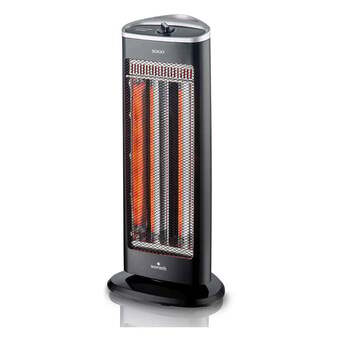 Kop & Kande Sogo carbon varmeapparat sort/grå 1000w tilbud