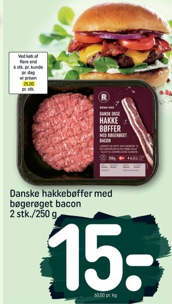 REMA 1000 Rema 1000 hakkebøffer tilbud