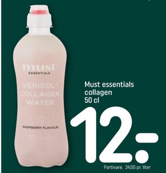 REMA 1000 Must essentials kosttilskud tilbud