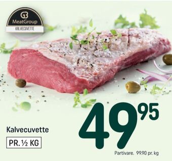 Meatgroup kalvecuvette
