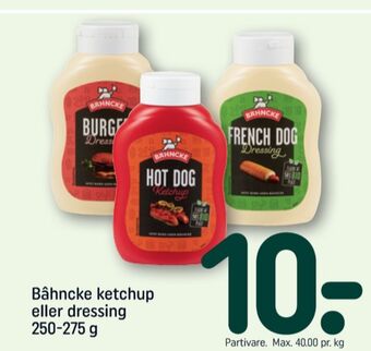 Bähncke ketchup
