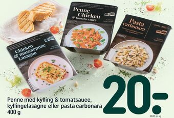 REMA 1000 Tasteful chicken & mascarpone lasagne tilbud