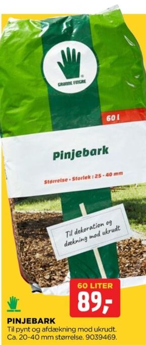 jem & fix Grønne fingre dækbark tilbud