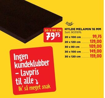 jem & fix Royal hylde tilbud