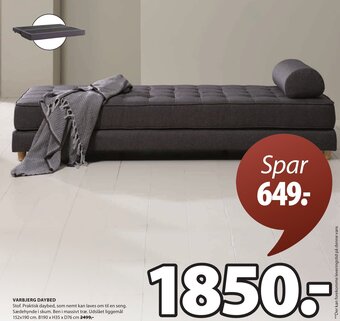 JYSK VARBJERG DAYBED tilbud