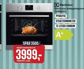 Skousen Electrolux indbygningsovn tilbud