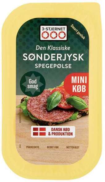 Rema 1000 Sdr. jysk spegepølse, 60 g tilbud