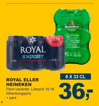 Export øl