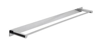 Håndklædestang enkelt 60 cm krom - adora