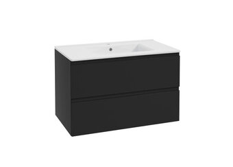 jem & fix Kabinet deluxe sort 80 cm nr9 - ren tilbud