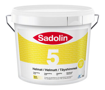 jem & fix Sadolin basic vægmaling helmat (5) hvid 10 liter tilbud
